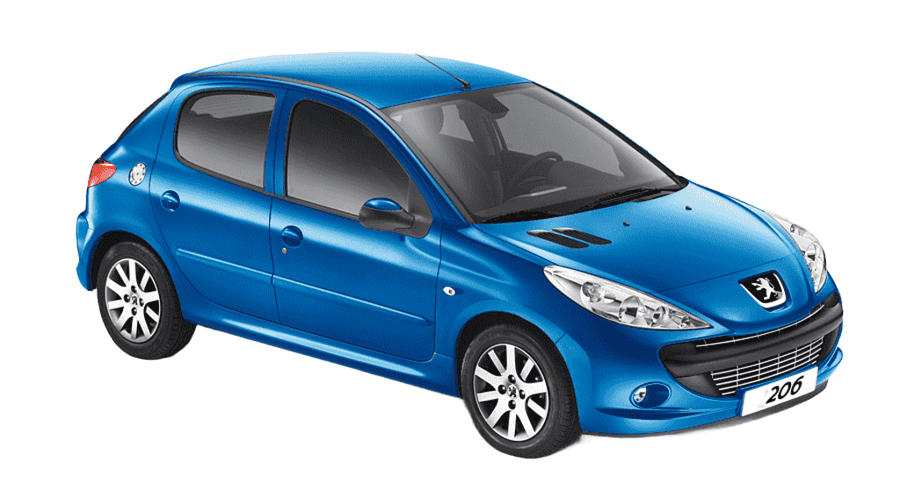 Peugeot 206 Renkli Emniyet Kemeri