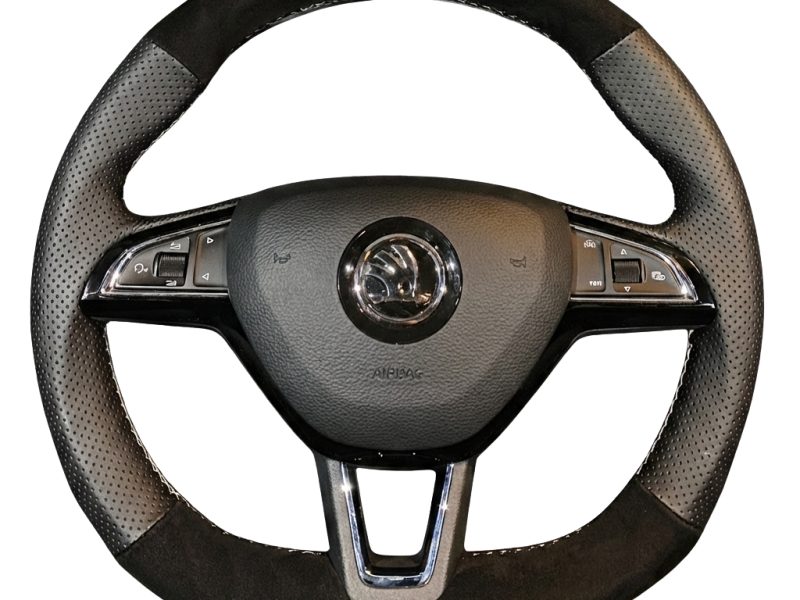 Skoda · Direksiyon Deri Kaplama